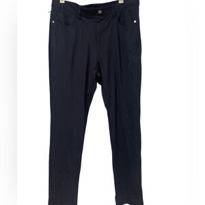 New Collars & Co. Men's CEO 5 pocket navy  Chino Pants nwt size 34/30